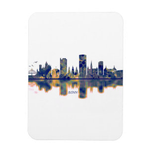 Bonn Skyline Magnet