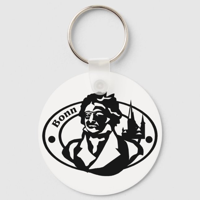 Bonn Stamp Keychain (Front)