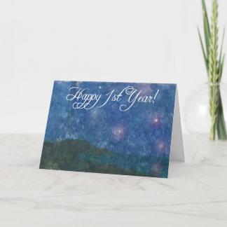 Bonne 1ère année Carte Sobriety