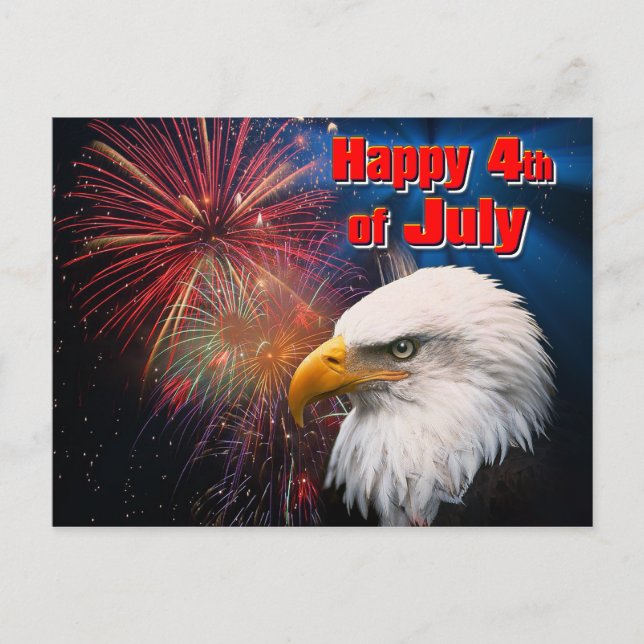 Bonne 4 juillet 1 carte postale (Devant)