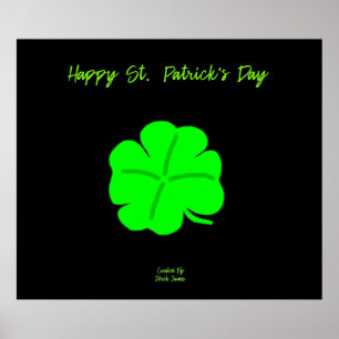 Bonne affiche de la Saint Patrick