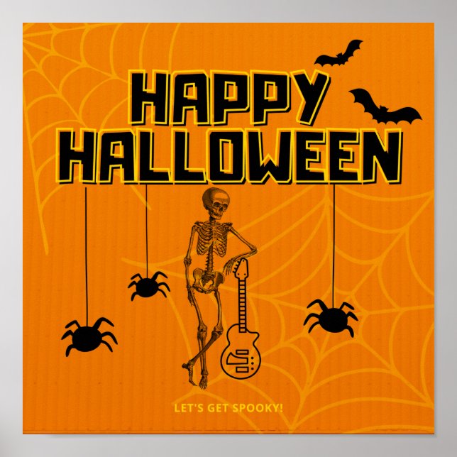Bonne affiche d'Halloween (Devant)