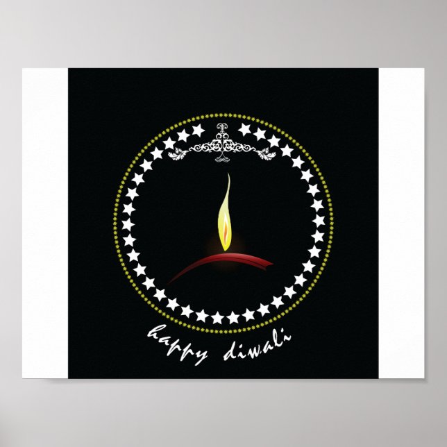 Bonne affiche Diwali (Devant)