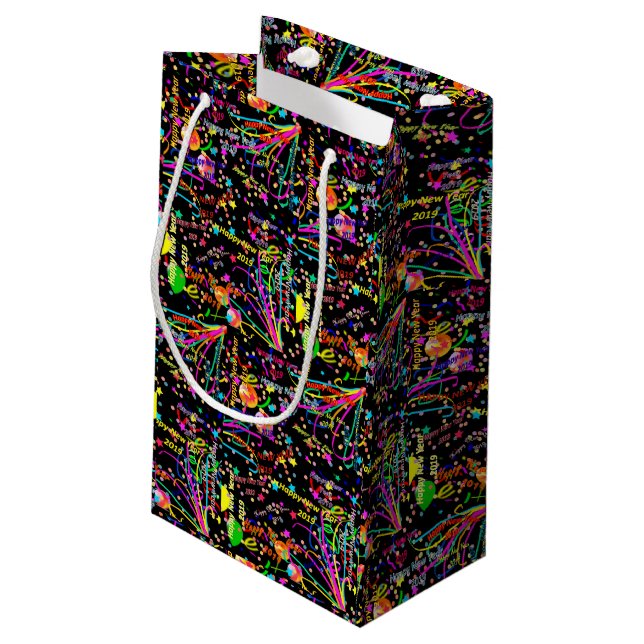 Bonne année 2019 Sac cadeau (Dos Angle)