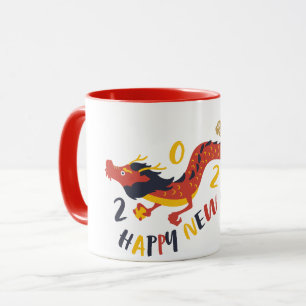 Bonne Année 2024 Année De Mug Dragon