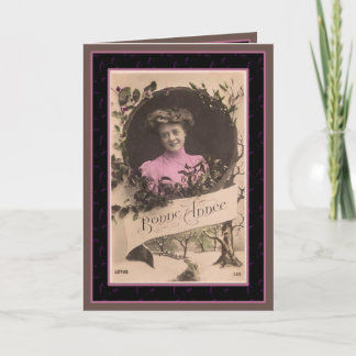 Bonne Annee - carte de cru de bonne année