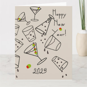 Bonne année ! Carte de voeux