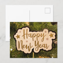 Bonne année Carte postale