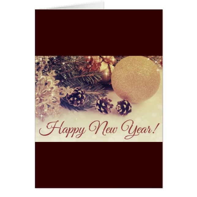 Bonne année déco (Devant)