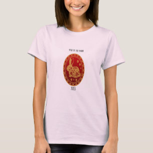 Bonne Année Du T-shirt Rabbit 2023