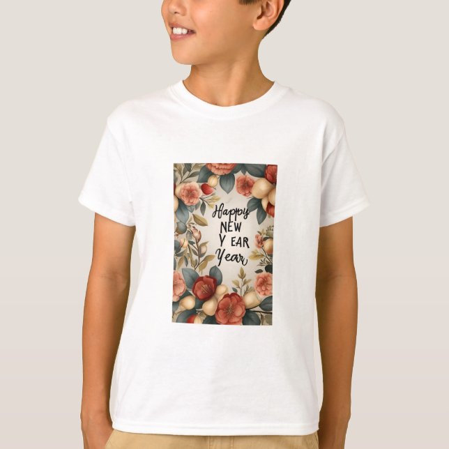 Bonne année Enfants de base * T-shirt (Devant)