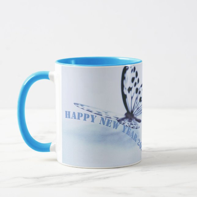Bonne année Mugs 2024 pour la première fois (Gauche)