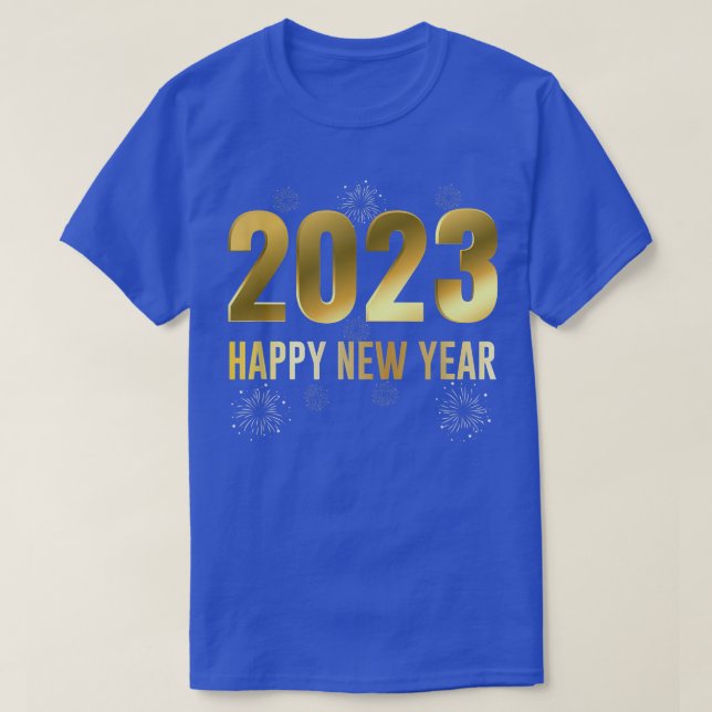 Bonne année Réveillon 2023 T-shirt (Design devant)