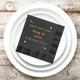 Bonne Année Taches de Polka de Bonne Humeur