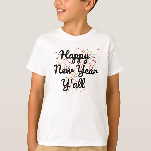 Bonne année T'all T-shirt (Devant)