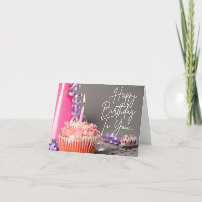 Bonne Anniversaire À Vous Carte Anniversaire (Devant)