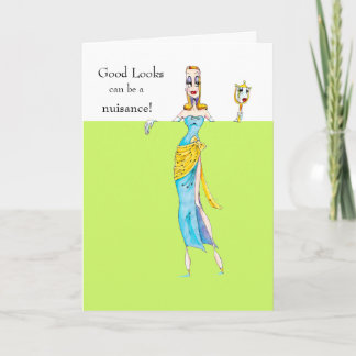 Bonne apparence carte d'anniversaire ou d'amitié