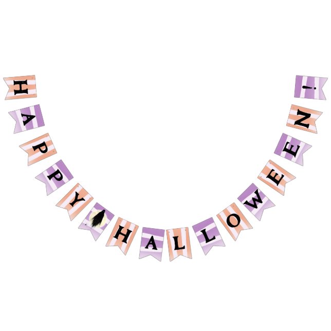 Bonne bannière de Bunting Halloween (Tout)