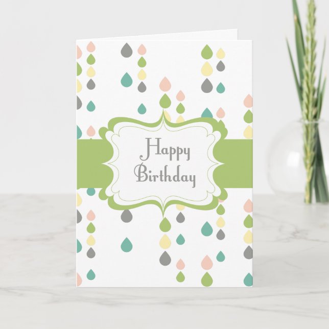 Bonne carte BIrthday (Devant)