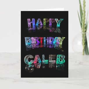 Bonne carte Caleb Anniversaire