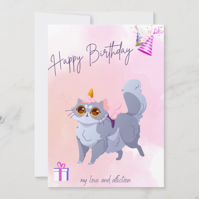 Bonne carte d'anniversaire (Devant)