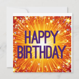 Bonne carte d'anniversaire