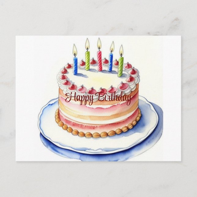 Bonne carte d'anniversaire (Devant)