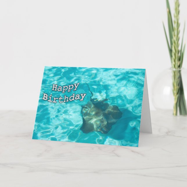 Bonne carte d'Anniversaire (Devant)