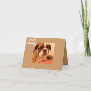 Bonne carte d'anniversaire