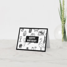 Bonne carte d'anniversaire