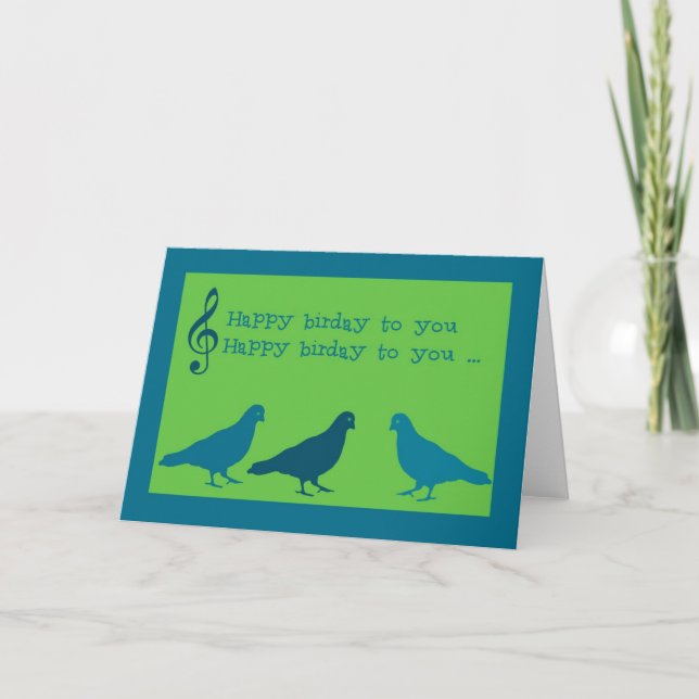 Bonne carte d'anniversaire (Devant)
