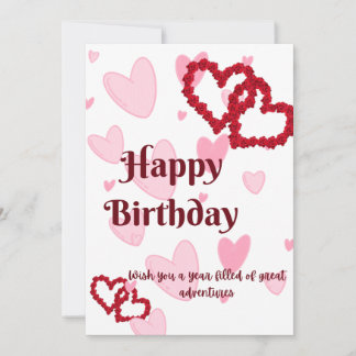 BONNE CARTE D'ANNIVERSAIRE