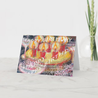 Bonne carte d'anniversaire