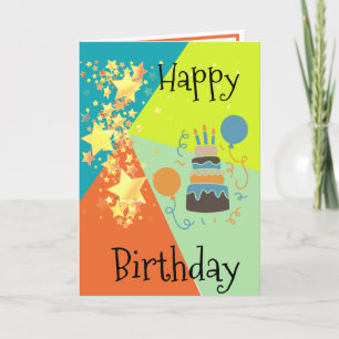 Bonne carte d'anniversaire