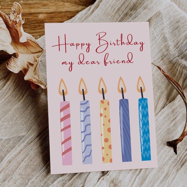 Bonne carte d'anniversaire (Happy Birthday Card)
