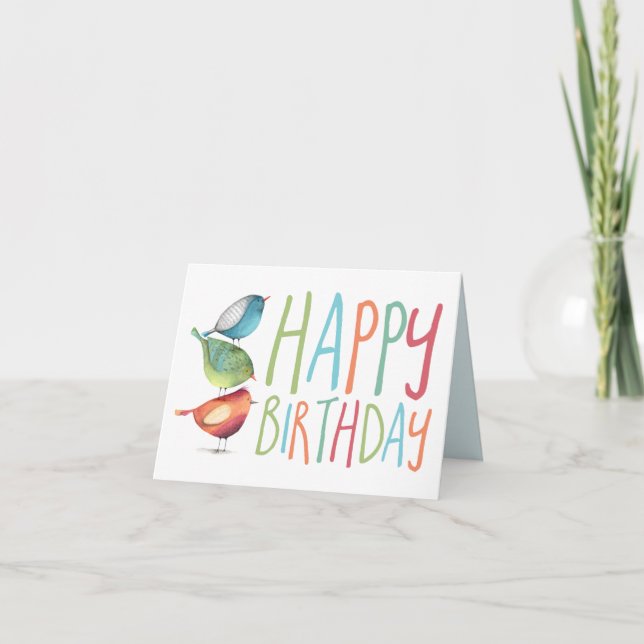 Bonne carte d'anniversaire (Devant)