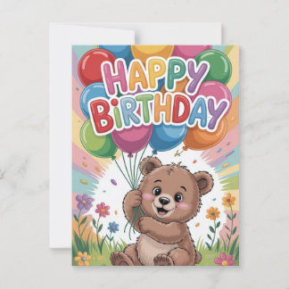 Bonne carte d'anniversaire