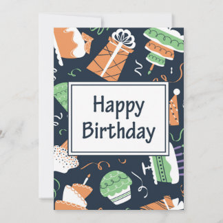 Bonne carte d'anniversaire