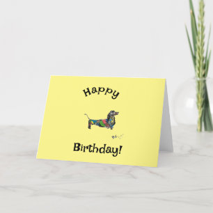 Bonne carte d'anniversaire