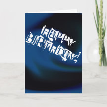 Bonne carte d'anniversaire