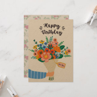 Bonne carte d'anniversaire