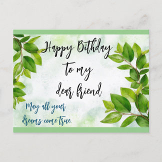 Bonne carte d'anniversaire