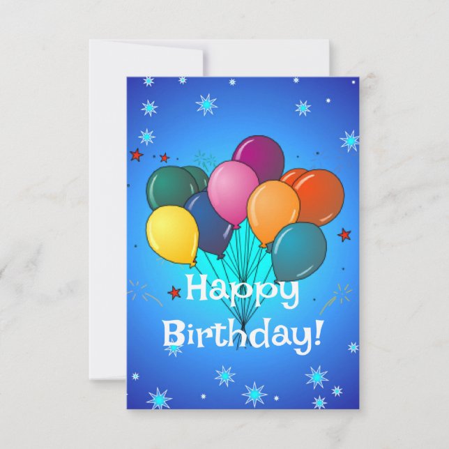  Bonne carte d'anniversaire (Devant)
