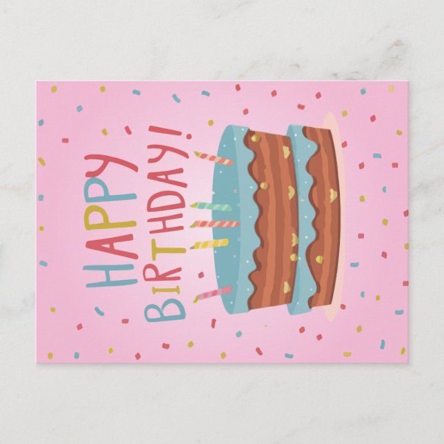 Bonne carte d'anniversaire (Devant)