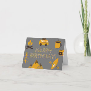 Bonne carte d'anniversaire de Camper