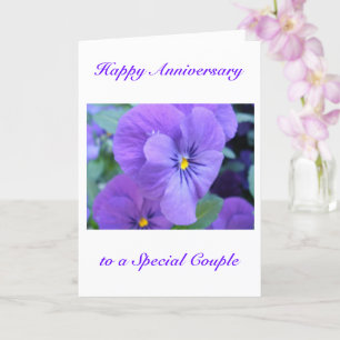 Bonne carte d'anniversaire Mariage