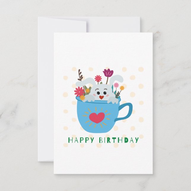 Bonne Carte D'Anniversaire Pour Elle (Devant)