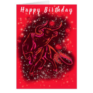 Bonne carte d'anniversaire Red Bull Running