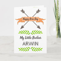 Bonne carte d'anniversaire simple et joyeux