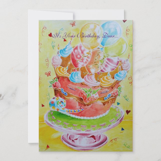 Bonne carte de 50e anniversaire (Devant)